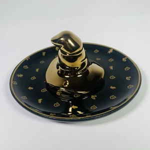 Universal Parks Harry Potter 3D Oro Clasificador Sombrero Baratija Plato/Soporte de Anillo - Imagen 1 de 7