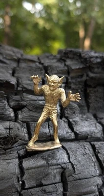 Figura de juguete Wolfman MPC de colección fundida en bronce macizo escultura de terror universal Foto 1 de 4