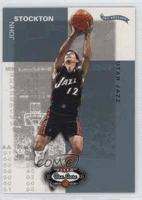 2002-03 Fleer Box Score 1st Edition /100 John Stockton #10 HOF - Image 1 of 2