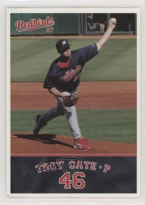 2007 MultiAd Sports Memphis Redbirds Troy Cate #19 Rookie RC - Image 1 of 2