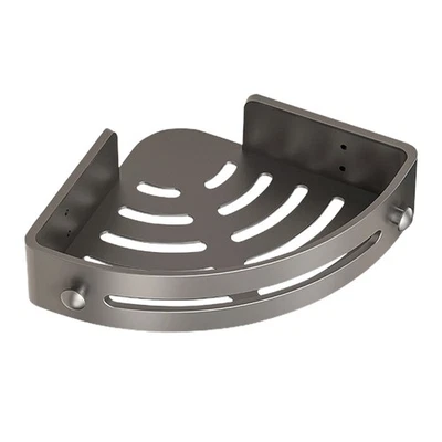 Estante de ducha organizador de ducha montado en la pared sin perforación resistente al agua  Foto 1 de 4