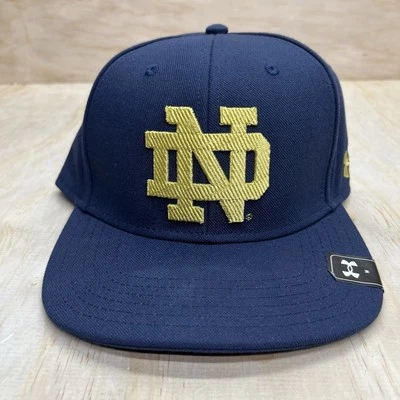 NUEVO MD Notre Dame Lucha Irlandesa Bajo Armadura Gorra Ajustada Gorra de Béisbol Azul Foto 1 de 4