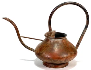 Vintage Copper Tea Pot India - 7" Tall - Picture 1 of 6
