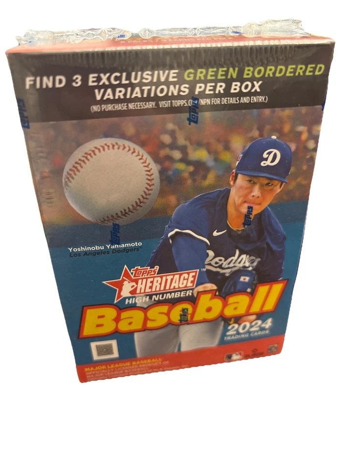 2024 Topps Heritage High Number Baseball Blaster Value Box - Image 1 of 1