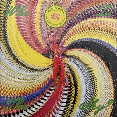 David Byrne - Who Is The Sky? [New Vinyl LP] Colored Vinyl, Yellow - Image 1 of 2