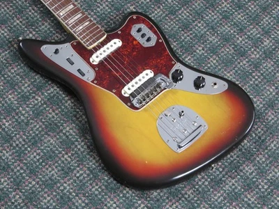 Vintage 1969 Fender Jaguar Sunburst! w/OHSC - Image 1 of 4