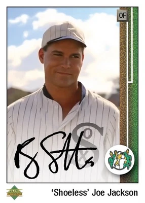 Tarjeta tributo personalizada 1989 FOD » Shoeless Joe Jackson/Ray Liotta » Field of Dreams Foto 1 de 2