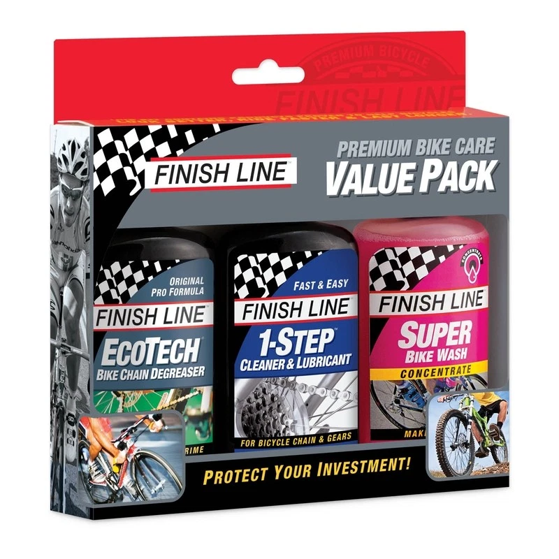 Kit Ecotech + 2 IN 1+ Super Bike Wash Mens 120ml FIN67 FINISH LINE Cleaning Foto 1 de 1