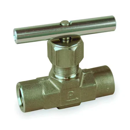 Válvula de aguja Parker 8F-V12ln-Ss, recta, 316 Ss, 1/2 pulgada, Fnpt Foto 1 de 1