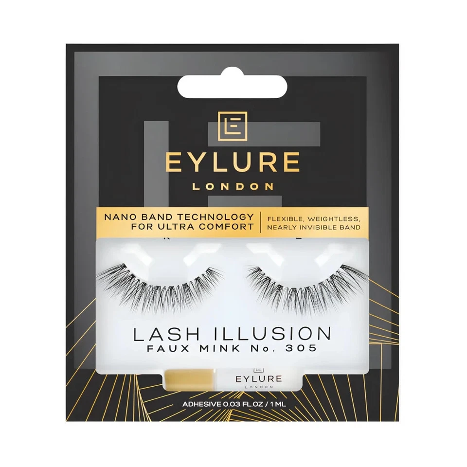 Eylure London False Lashes - Lash Illusions - Faux Min