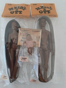 Dolls House Heidi Ott Dolls Gorgeous Family Man Lady Baby. Mint Condition. - Picture 1 of 16