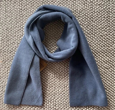 Old Navy Para Hombre Azul Índigo Largo Polar Vellón Suave Acogedor Cálido Bufanda 9"W X 64"L Foto 1 de 4