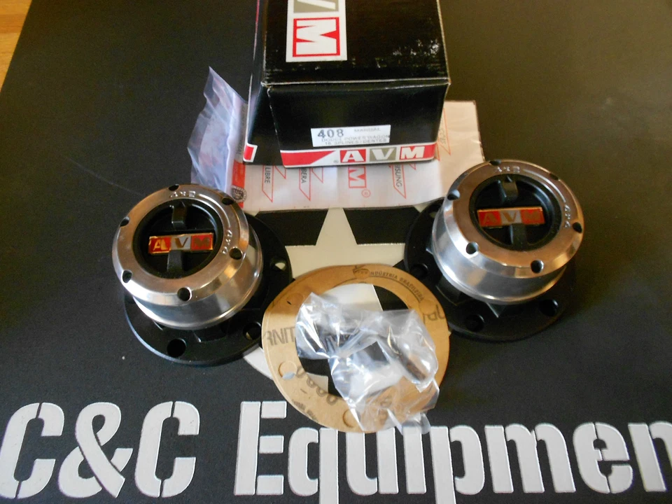 AVM 408 Locking hubs outs Power wagon WC50 60 Wc M37 b1  1942-1975 wm300 Wc 300 - Image 1 of 4