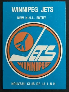 WINNIPEG JETS LOGOTIPO/EQUIPO LISTA DE VERIFICACIÓN 1979-80 O-PEE-CHEE NO 81 COMO NUEVO + 54988 - Imagen 1 de 2