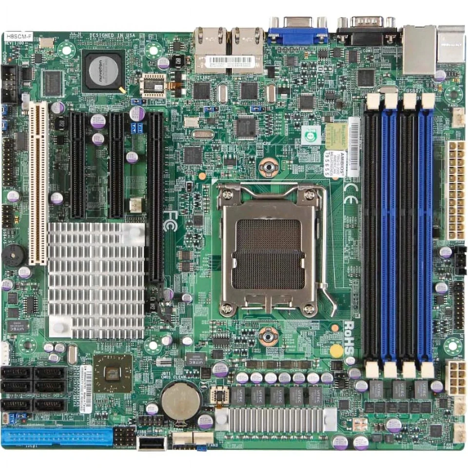 Supermicro H8SCM-F Motherboard NEW, IN STOCK, 5 Year Warranty - Image 1 of 1