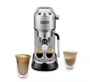 De'Longhi Dedica Arte Pump Espressomaschine in Silber, KOSTENLOSE LIEFERUNG - Bild 1 von 6