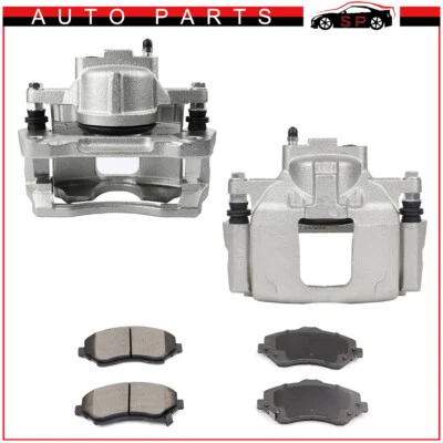 For 2008-2016 Dodge Grand Caravan Front Brake Calipers And Ceramic With Bracket - Imagem 1 de 4