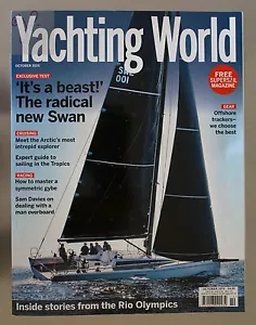 NEW YACHTING WORLD MAGAZINE OCTOBER 2016 YACHT BOATS SAILING UK NEW RADICAL SWAN - Picture 1 of 8