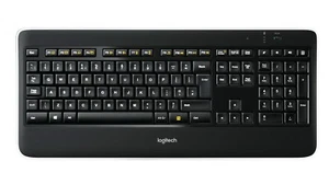 Llaves de repuesto para teclado inalámbrico iluminado Logitech K800 - con clip - Imagen 1 de 3