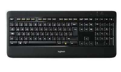 Touches de remplacement pour clavier sans fil éclairé Logitech K800 - avec clip  - Photo 1/3