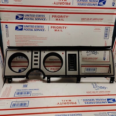 83-88 Ford Bronco II Ranger Dash Instrument Cluster Bezel Silver OEM  -READ- - Image 1 of 4