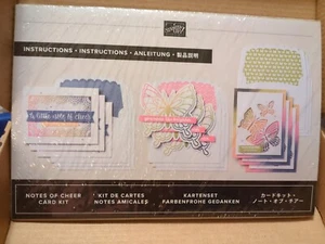 Nuevo kit de notas de alegría STAMPIN UP 9 tarjetas mariposa más brillante en mi mente ponte bien - Imagen 1 de 6