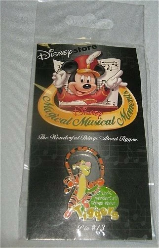 Disney pin Magical Musical Moments Wonderful Thing About Tigger Winnie Pooh  - Image 1 of 1