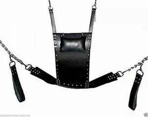 Amaca altalena in vera pelle per sesso SWING & SLING DIVERTIMENTO ADULTO sala giochi sex - Foto 1 di 2