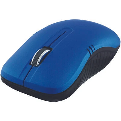 VERBATIM 99766 Commuter Series Wireless Notebook Optical Mouse (Matte Blue) - Image 1 of 4