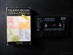 TALKING HEADS - LIFETIME PILING UP - 1992 UK Cassette Tape Single (DAVID BYRNE) - Picture 1 of 7
