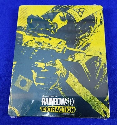 TOM CLANCY'S RAINBOW SIX EXTRACTION Steelbook Casing ONLY *NEW* G2 Size Clancys - Image 1 of 4