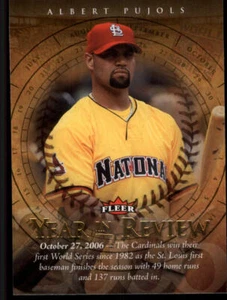 2007 Fleer Baseball "Year in Review" Insert Cards - Picture 1 of 21