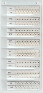 [1720 pcs] 0603 SMD KIT RESISTOR 0R-10M E-12 SERIE 86 VALUES x 20pcs - Picture 1 of 6