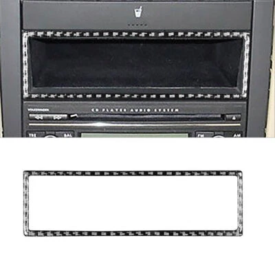 Carbon Fiber Interior Radio Console Cover Trim For Volkswagen Golf IV 1999-2004 - Изображение 1 из 4