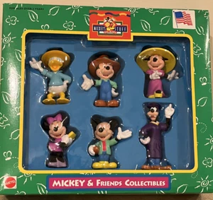 Mattel 1995 Mickey & Friends Collectibles In Sealed Original Box - Picture 1 of 14
