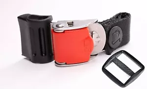Helmet Quick Release Buckle Kit Ratcheted Stainless Steel Helmet Chin Strap Kit - Picture 1 of 6