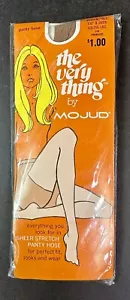 Vintage Mojud The Very Thing Nude Pantyhose Medium Tall Paradise Lingerie Hose - Picture 1 of 2
