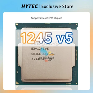 Intel Xeon E3-1245 v5 SR2LL 4Cores 3.5Ghz 80W LGA1151 CPU Processor - Picture 1 of 3
