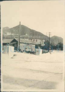 1946 Japan Kure Brit Com Base Transport Coy Orig Photo by British Soldier - Picture 1 of 2