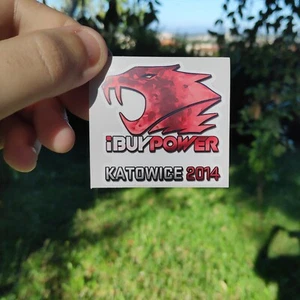 Pegatina iBUYPOWER Holo Katowice 2014 CSGO CS Counter Strike CS2 (sin efecto) - Imagen 1 de 9
