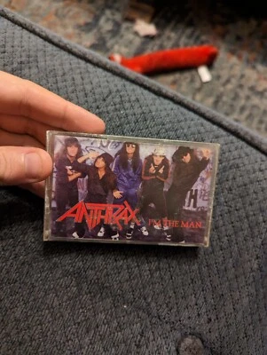 Anthrax I'm The Man Cassette Island Megaforce Records - Image 1 of 4