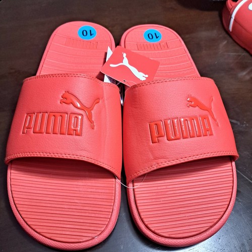 PUMA Uomo Cool Cat Slide Sandalo Puma Rosso US 10