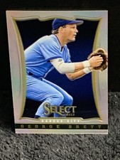 George Brett 2013 Panini Select Silver Prizm #114 KC Royals HOF