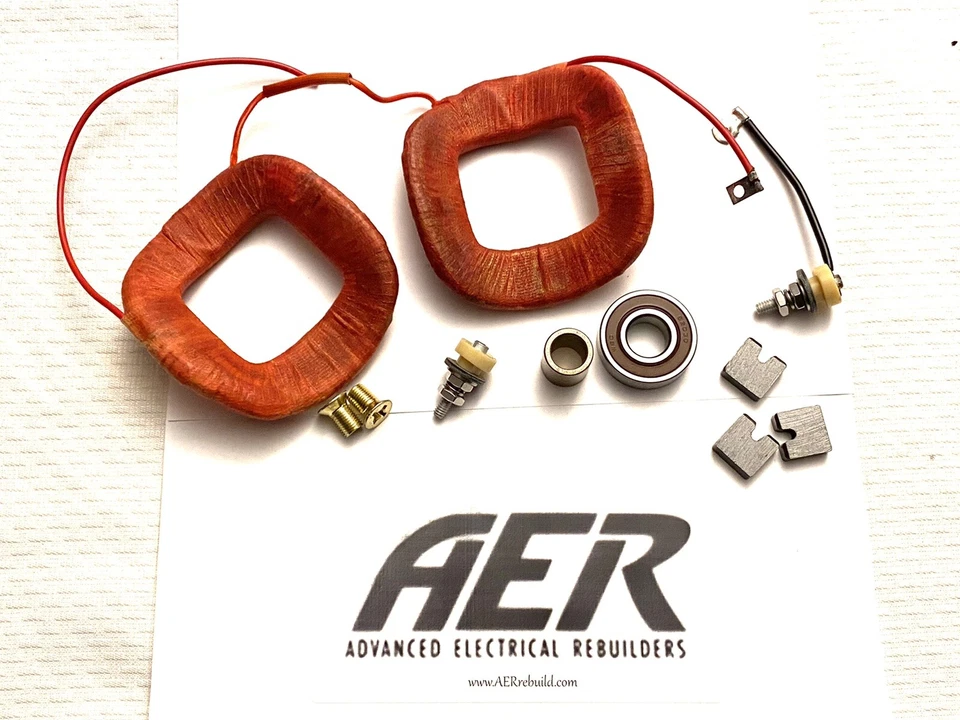 1947 48 49 John Deere A Delco 1100955 12 Volt Generator Rebuild Kit Field Coils - Image 1 of 1