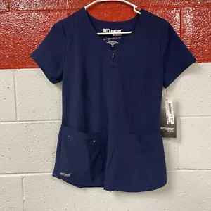 Top scrub Grey's Anatomy by Barco firma taglia XS. Il colore è indaco. Nuovo con etichette - Foto 1 di 10