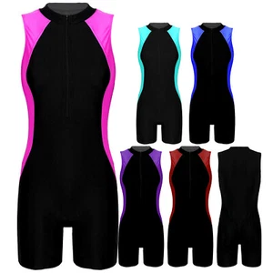 Traje de baño de una pieza para mujer corredor espalda entrenamiento carreras gimnasio deportes traje de baño - Imagen 1 de 66