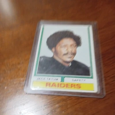 1974 TOPPS JACK TATUM OAKLAND RAIDERS #14 - Image 1 of 2