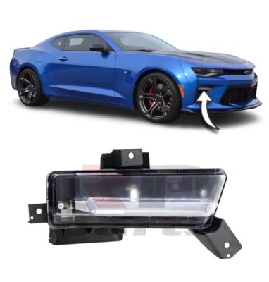 Pour Chevrolet Camaro SS 2015-2018 Pare-Chocs Avant Lampe De Jour Côté Droit - Photo 1/4