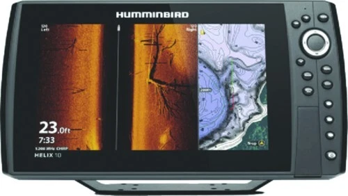 HUMMINBIRD HELIX 10 CHIRP MEGA SI+ Fishfinder/Chartplotter/GPS G4N - 4114201 - Image 1 of 1