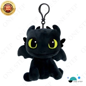 How To Train Your Dragon 3 Toothless Keychain keyring Plush Doll 12cm Cute Toy - Picture 1 of 5